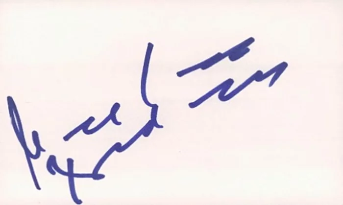 Klaus Maria Brandauer autograph