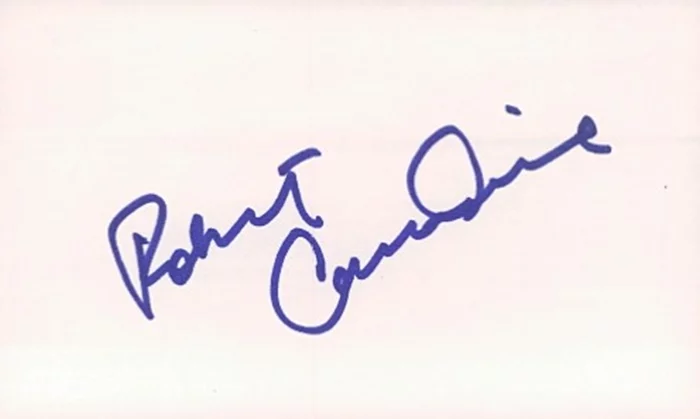 Robert Carradine autograph