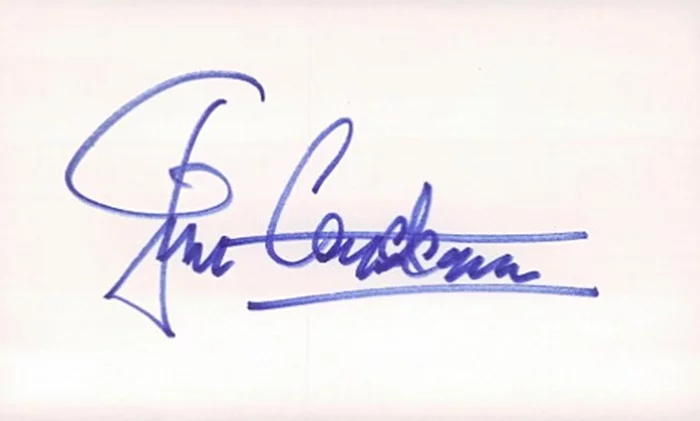 Jean-Michel Cousteau autograph