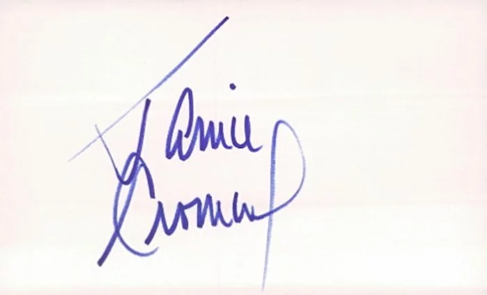 James Cromwell autograph