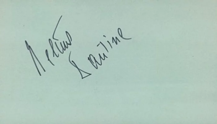 Helmut Dantine autograph