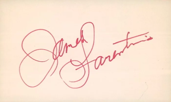 James Farentino autograph