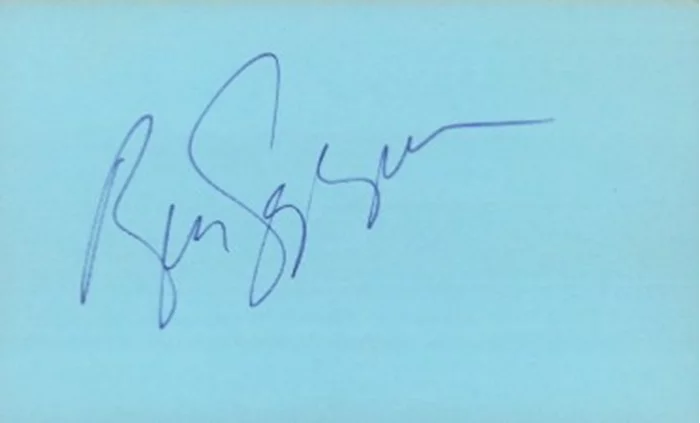 Ben Gazzara autograph