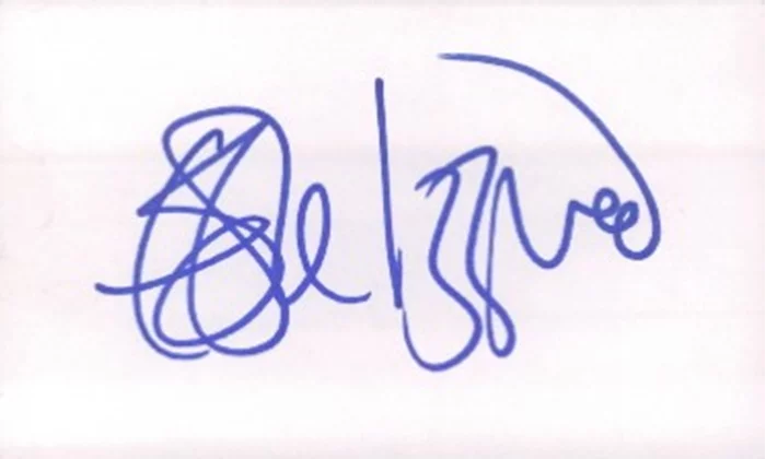 Eddie Izzard autograph