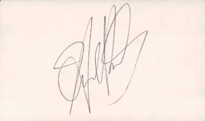 Howard Keel autograph