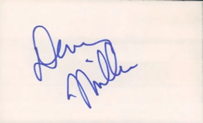 Denny Miller autograph