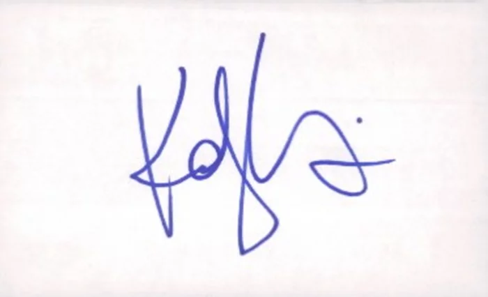 Kathryn Morris autograph
