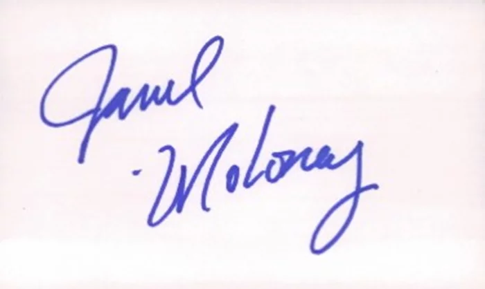 Janel Moloney autograph