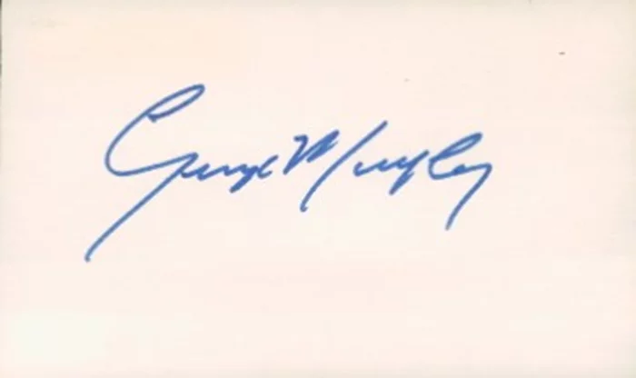 George Murphy autograph