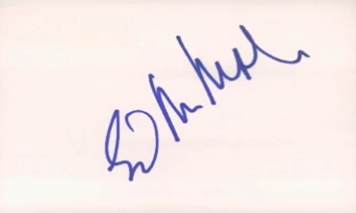 Ed McMahon autograph