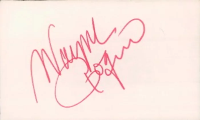 Wayne Rogers autograph