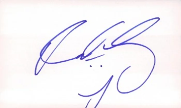 Rachel Ray autograph