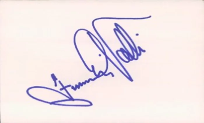 Frankie Valli autograph