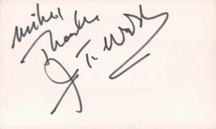 J.T. Walsh autograph