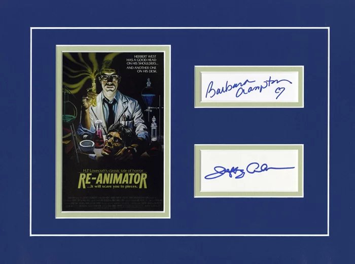 Re-Animator autograph