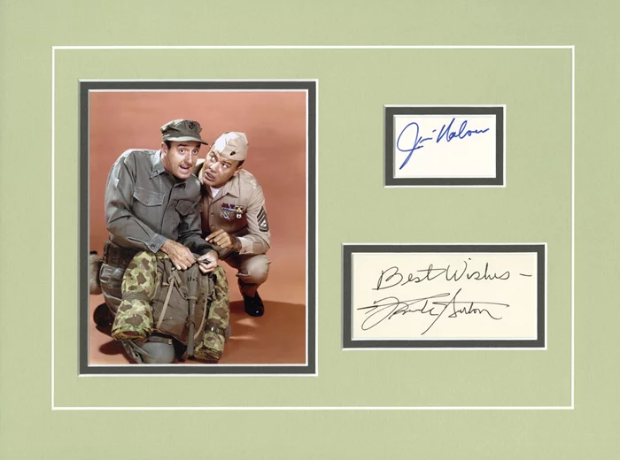 Gomer Pyle U.S.M.C. autograph