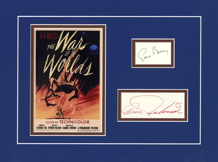 The War of the Worlds autograph
