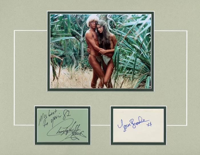 The Blue Lagoon autograph