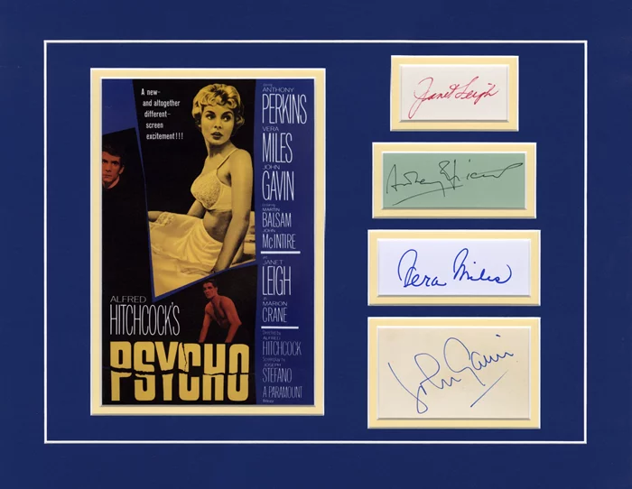 Psycho autograph