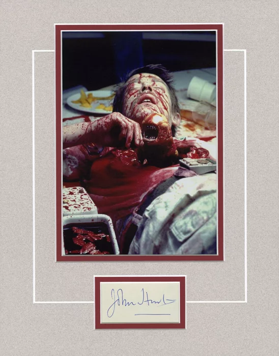 John Hurt autograph