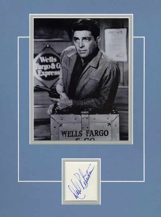 Dale Robertson autograph