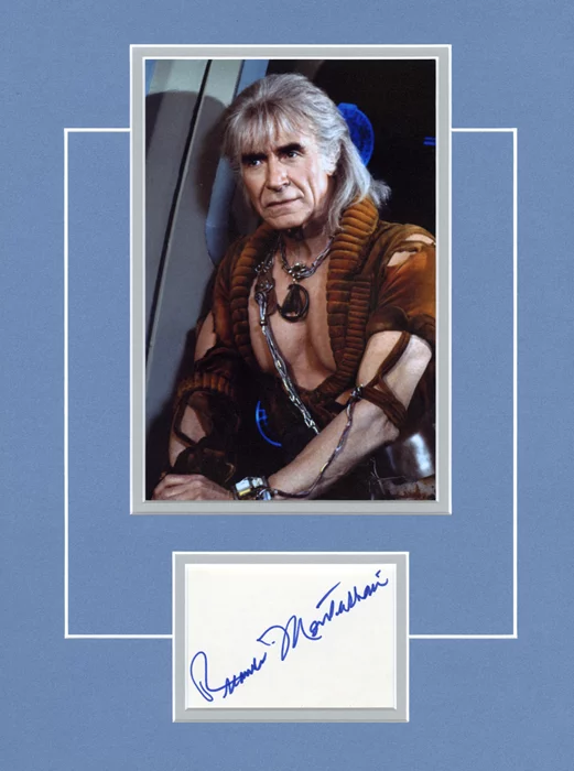 Ricardo Montalban autograph