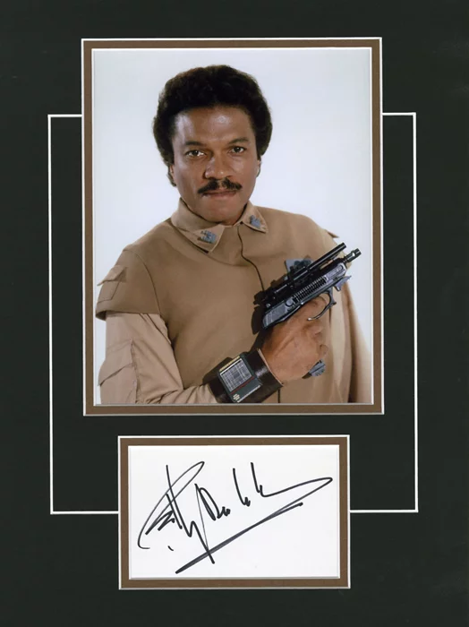 Billy Dee Williams autograph