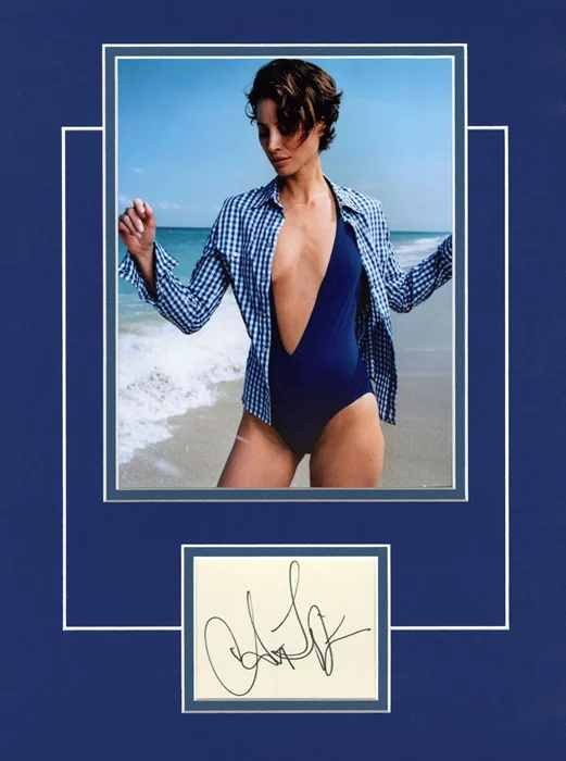 Christy Turlington autograph