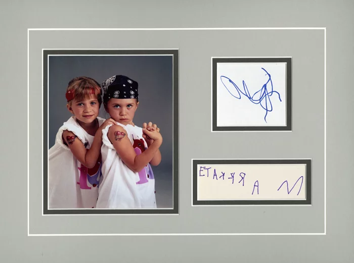 The Olsen Twins autograph