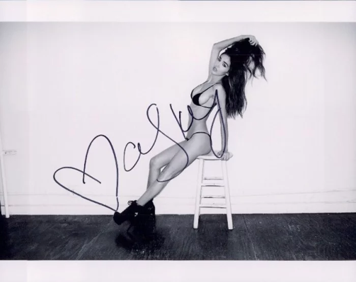 Ashley Sky autograph