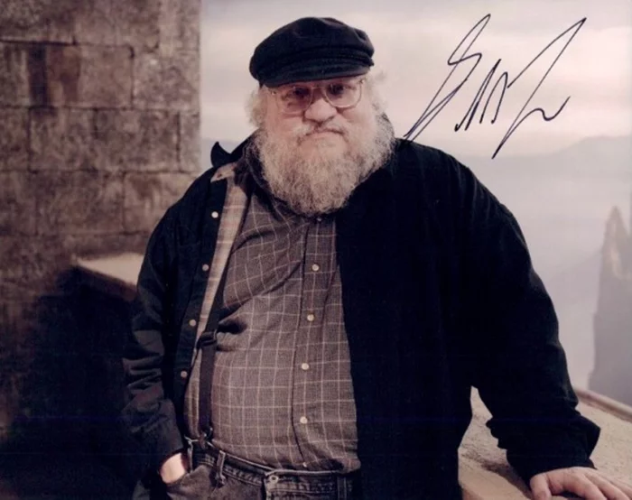 George R.R. Martin autograph