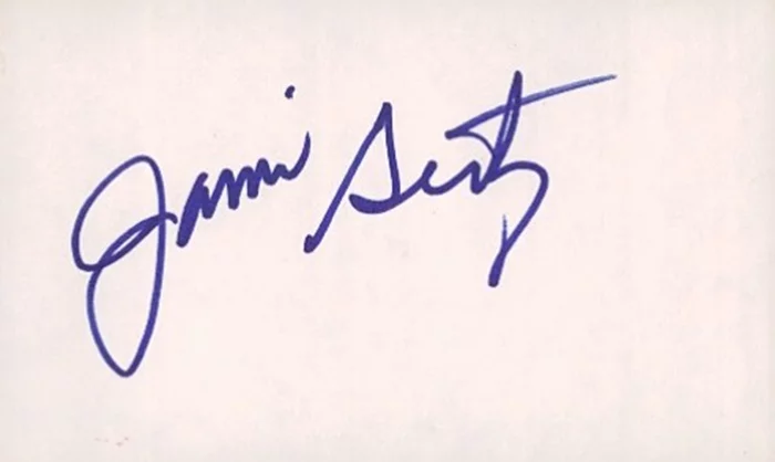 Jami Gertz autograph