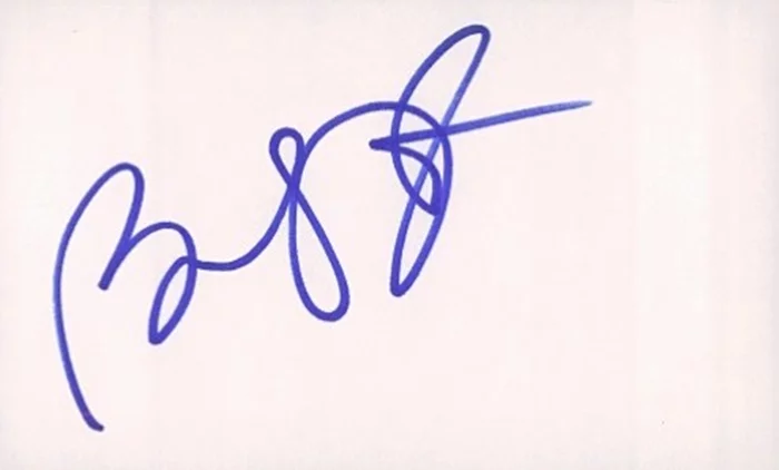 Bridget Fonda autograph