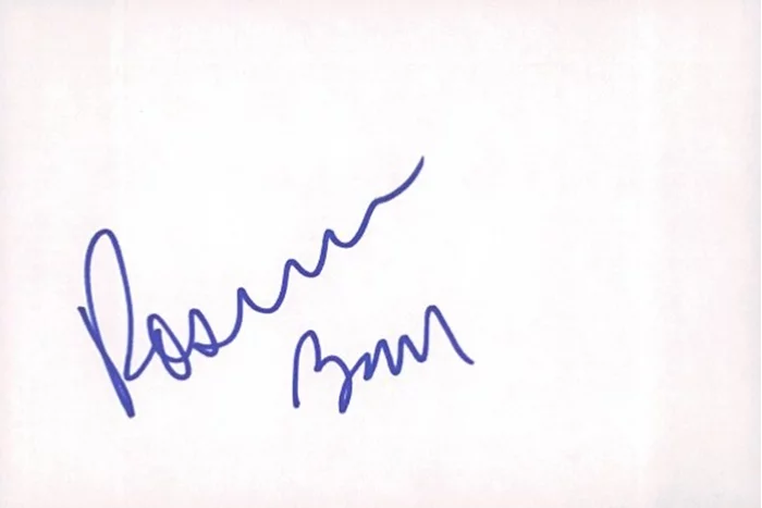 Roseanne Barr autograph