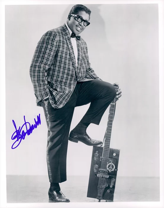 Bo Diddley autograph