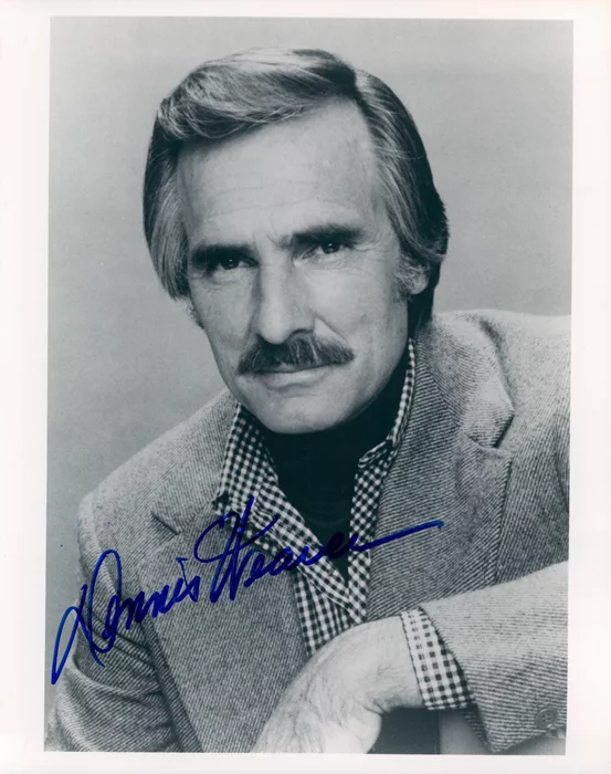 Dennis Weaver autograph