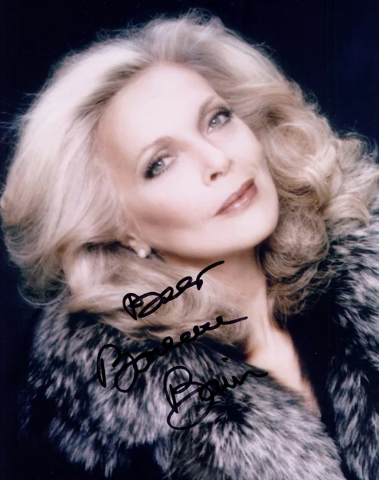 Barbara Bain autograph