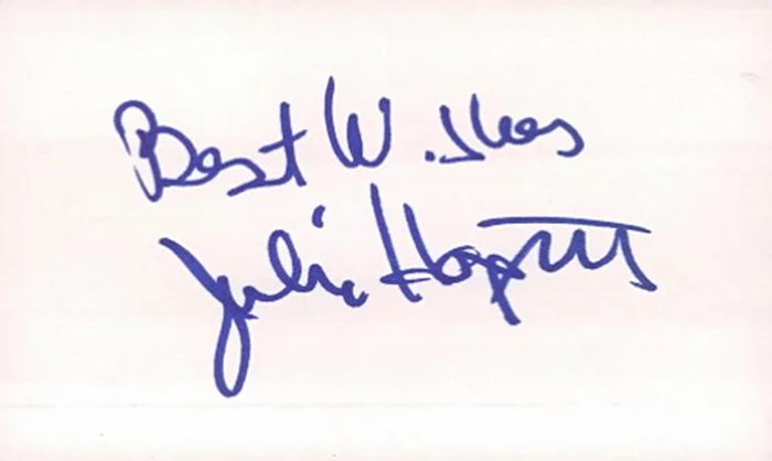 Julie Hagerty autograph