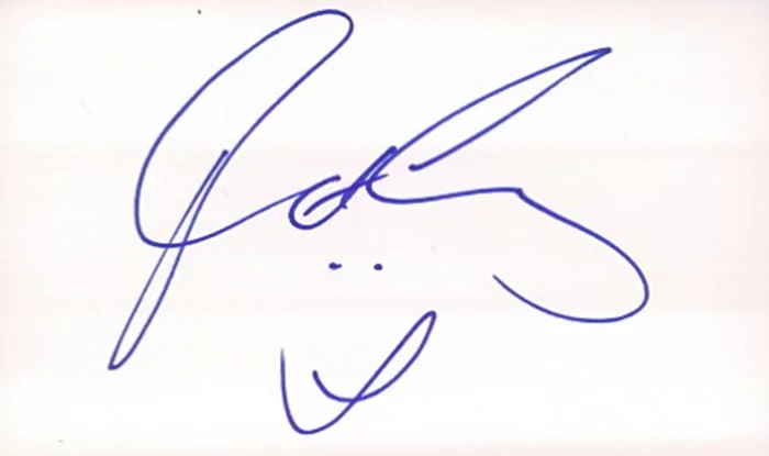 Rachel Ray autograph