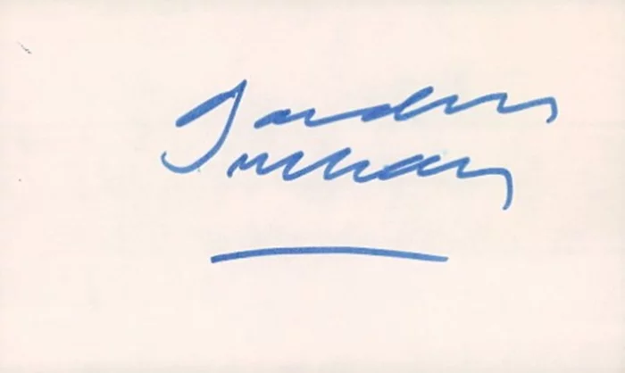 Gardner McKay autograph