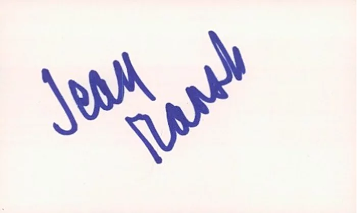 Jean Marsh autograph