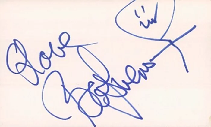 Bo Svenson autograph