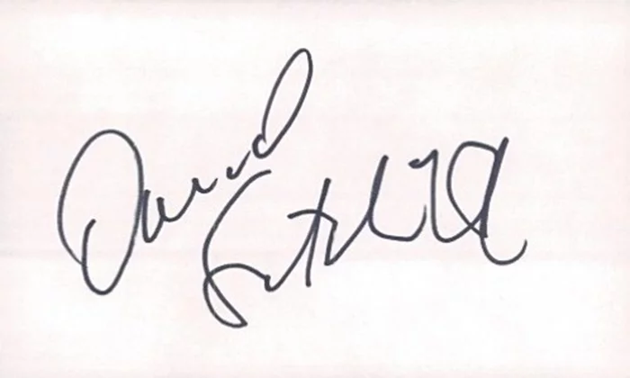 David Sutcliffe autograph