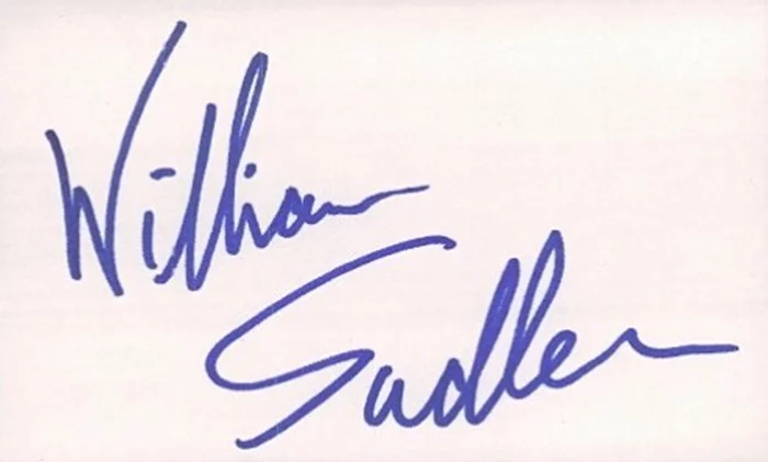 William Sadler autograph