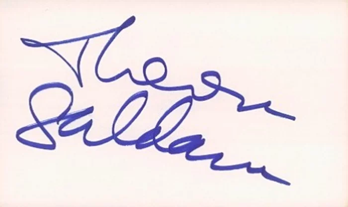 Theresa Saldana autograph