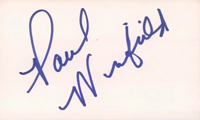 Paul Winfield autograph