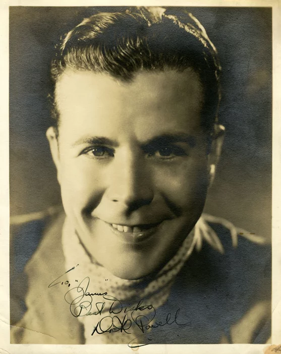 Dick Powell autograph