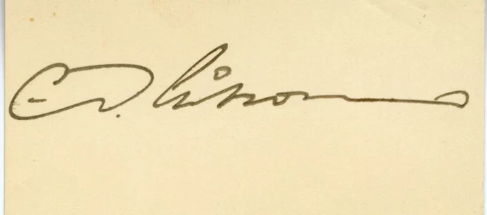 Charles Dana Gibson autograph