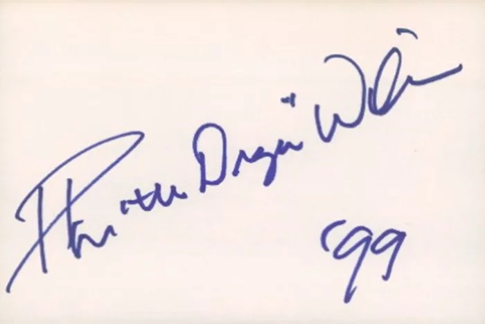 Don Wilson autograph