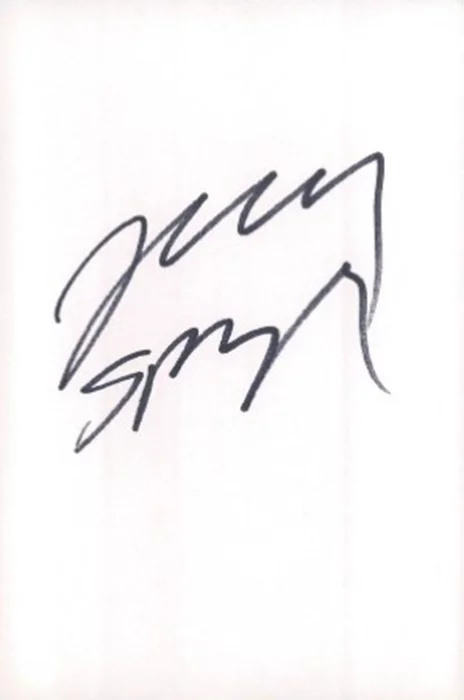 Jerry Springer autograph